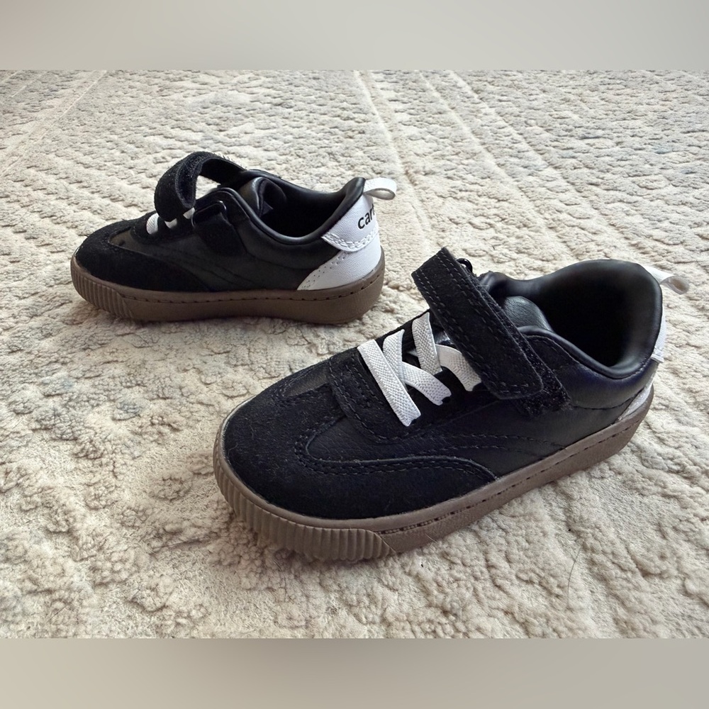 Kids Black Sneakers